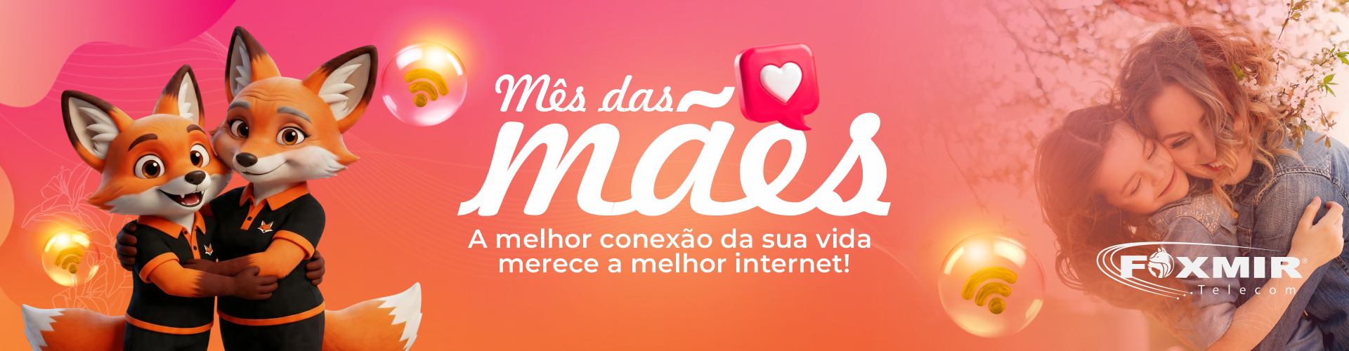 FOXMIR - Banner SITE Mês das mães